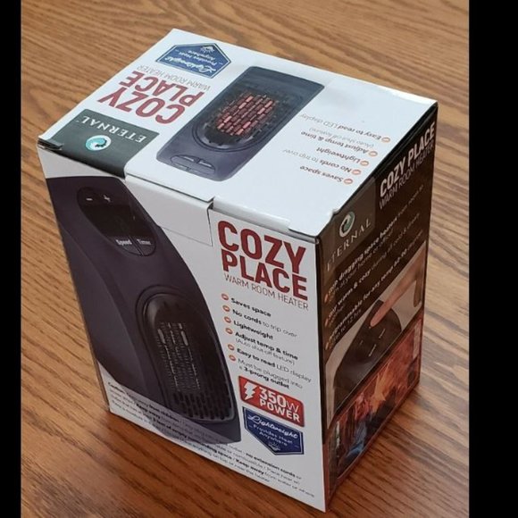 NWOT Eternal Cozy Place Warm Room Space Heater NEW - Picture 1 of 3